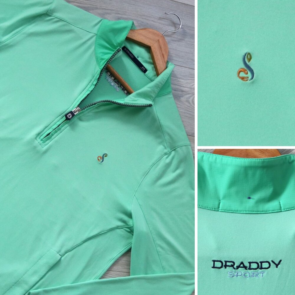 Streamsong Men's Golf 1/4 Zip B DRADDY Sport Performance Pullover Size Medium